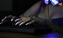 our dear community manager alice shares asmr relaxation with delicate keyboard sounds from her beautiful hands
