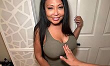 Rewarding my stepson with creampie