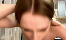 Adorable Blonde Girlfriend Sucks Big Cock, Shakes Ass Intensely