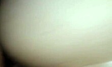 Chubby Japanese amateur bent over for anal cumshot