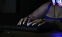 our dear community manager alice shares asmr relaxation with delicate keyboard sounds from her beautiful hands