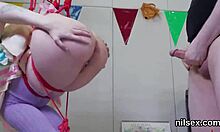 wicked teen 18+ was brought in anal madhouse for harsh therapy