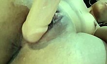 My beautiful emo girl shakes ass during massage, fingering her wet pussy