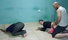 Husband Fucks Perverted Stepsisters in Family Home