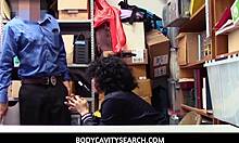Maya Morena Gets Fucked by Security Guard!