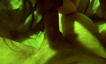 Wife Delivers Intense Blowjob And Handjob To Monster Cock