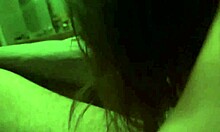 Wife Delivers Intense Blowjob And Handjob To Monster Cock