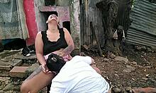 The horny manicurist returns for part 2, daring to dive into muff and ass licking before hard public doggystyle and anal sex! 😈🍑💦