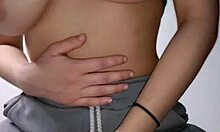 Passionate Handjob for Stepbrother