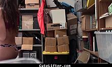 Suspect Hides Goods On Cute Teen Person