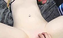 Homemade amateur sex with girlfriend in tight bondage action