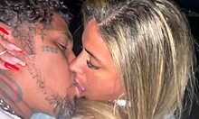 wife grinds hard, makes him finish thrice publicly