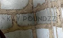 intense male moans during public solo session with huge release