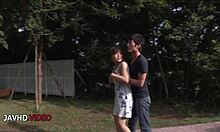 yuuka kaede has a wild outdoor fuck with a lucky guy in jav
