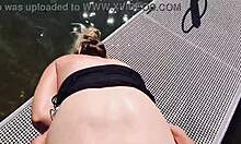 Almost caught fucking with monster cock at the lake for public view