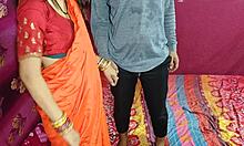 cute saree bhabhi gets naughty with devar for rough anal after ice massage