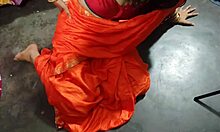cute saree bhabhi gets naughty with devar for rough anal after ice massage