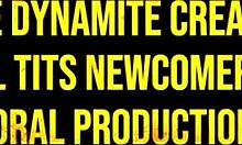 Come feel my huge tits while I ride your cock