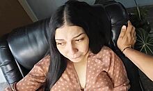 I fuck my neighbor after arguing with her boyfriend and cum on her face