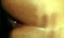 Ex girlfriend returns for intense anal creampie with friend