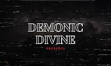 sexy succubus babe haunts halloween night