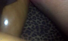 were doing it in the bedroom, black couple amateurs with cock