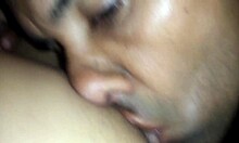 Cousin licks my swollen wet vagina