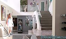 Teen Gets Stepdad Facial