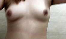 Filipina girlfriend's lovely natural tits drive me wild!