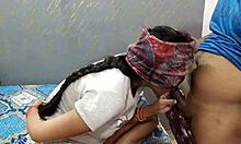 Young bride licks and sucks ass in bent over position