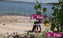 Cougar Natali Quinn jagar offentliga knull och spikar målet vid sjön 😜