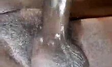 Big Black Dick Cumshot in Bedroom