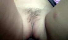 schoolgirl's intimate encounter leads to intense release with partner