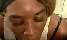 Sucking Massive Black Cock And Swallowing Cum!