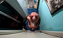 dragon cock sleeve with dragon spit huge dildo action in tight fleshlight