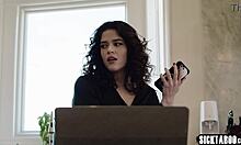 Did the troubleshooter really fuck Latina Victoria Voxxx's tight pussy?