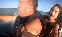 Latina teens with big asses have crazy adventures on jet ski in guarujá sea sp 😎