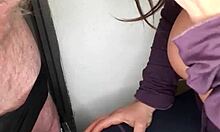 Redhead Italian Girl Receives Facial Cumshot