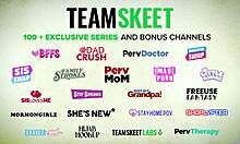 Slender teen dates massive BBC guy in casual encounter.