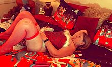 granny carmen, wanna see my naughty christmas in july double vibe?