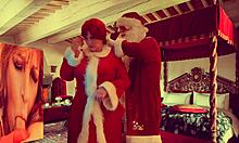 granny carmen, wanna see my naughty christmas in july double vibe?