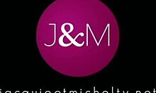 lylou meets tiny for a hot threesome in lingerie. brunette and blonde amateurs join the fun