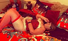 granny carmen, wanna see my naughty christmas in july double vibe?