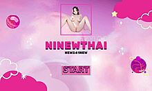 69 with Thai Housewife, Licking Pussy Full of Water