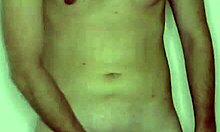 Solo Amateur Masturbates to Intense Cumshot