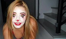 Agatha Vega Dresses As Creepy Clown, Gets Fucked Hard By Christian Clay