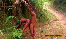 they almost caught us fucking bent over with cum in mouth and big black cock like crazy naughty baddies