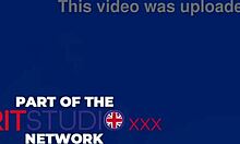 Watch this British teen suck dick and get fucked