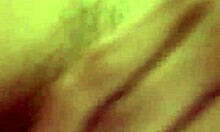 petite girlfriend masturbates hairy pussy for cash