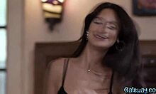 bestfriends get naked, licking and rimming each other's pierced pussies in a group tribbing session